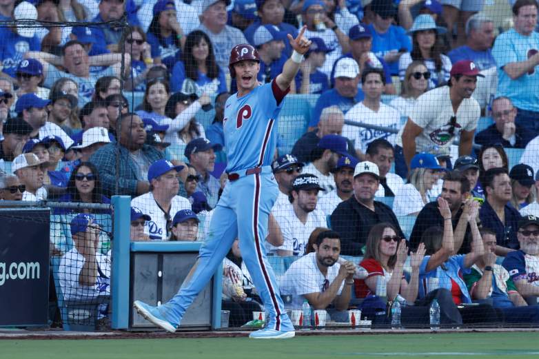 Division Series - Philadelphia Phillies v Los Angeles Dodgers - Game Four