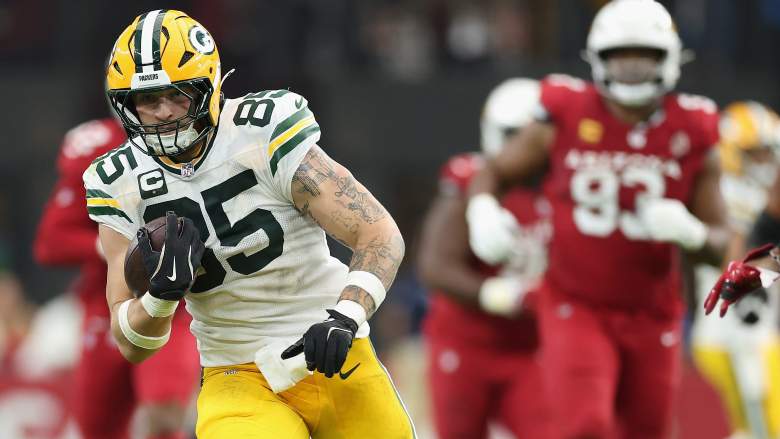 Green Bay Packers tight end Tucker Kraft