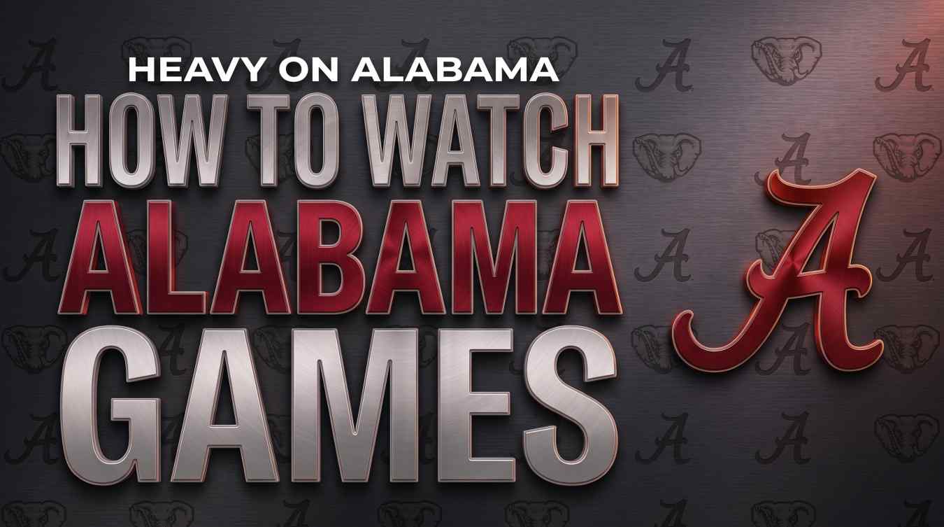 Ihow T How to Watch Alabama Football Without Cable in 2026 - HEAVY