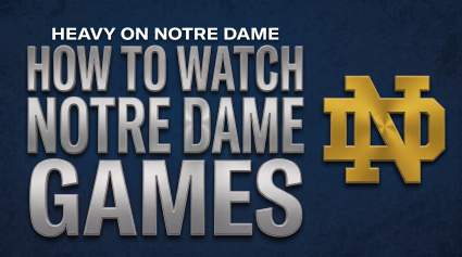 How to Watch Notre Dame Football Without Cable