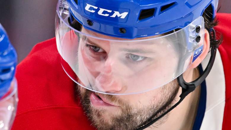Josh Anderson #17 of the Montréal Canadiens skates