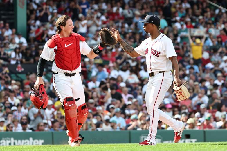 Los Angeles Angels v Boston Red Sox