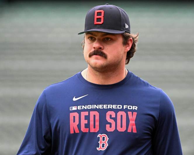 Los Angeles Angels v Boston Red Sox