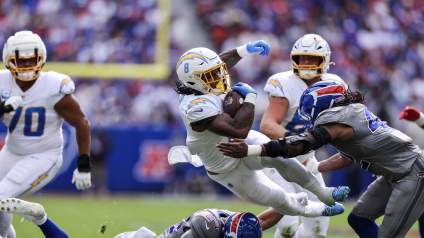 Chargers RB Omarion Hampton Gets Bleak Future Outlook After Week 3 Loss