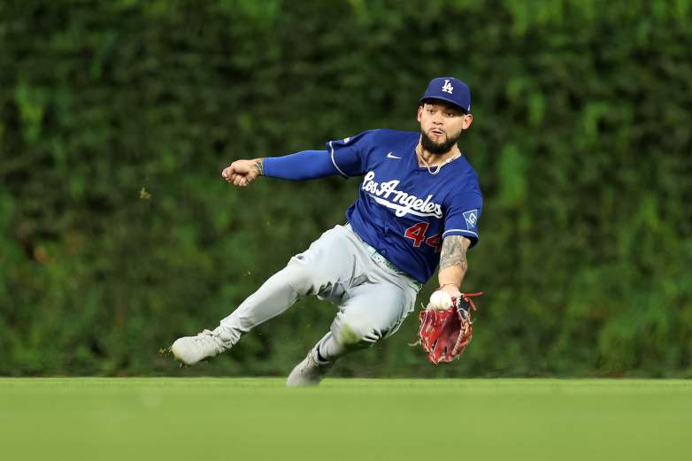 Los Angeles Dodgers v Chicago Cubs
