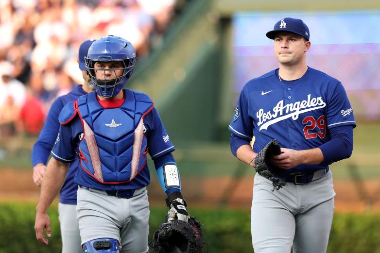 Los Angeles Dodgers v Chicago Cubs