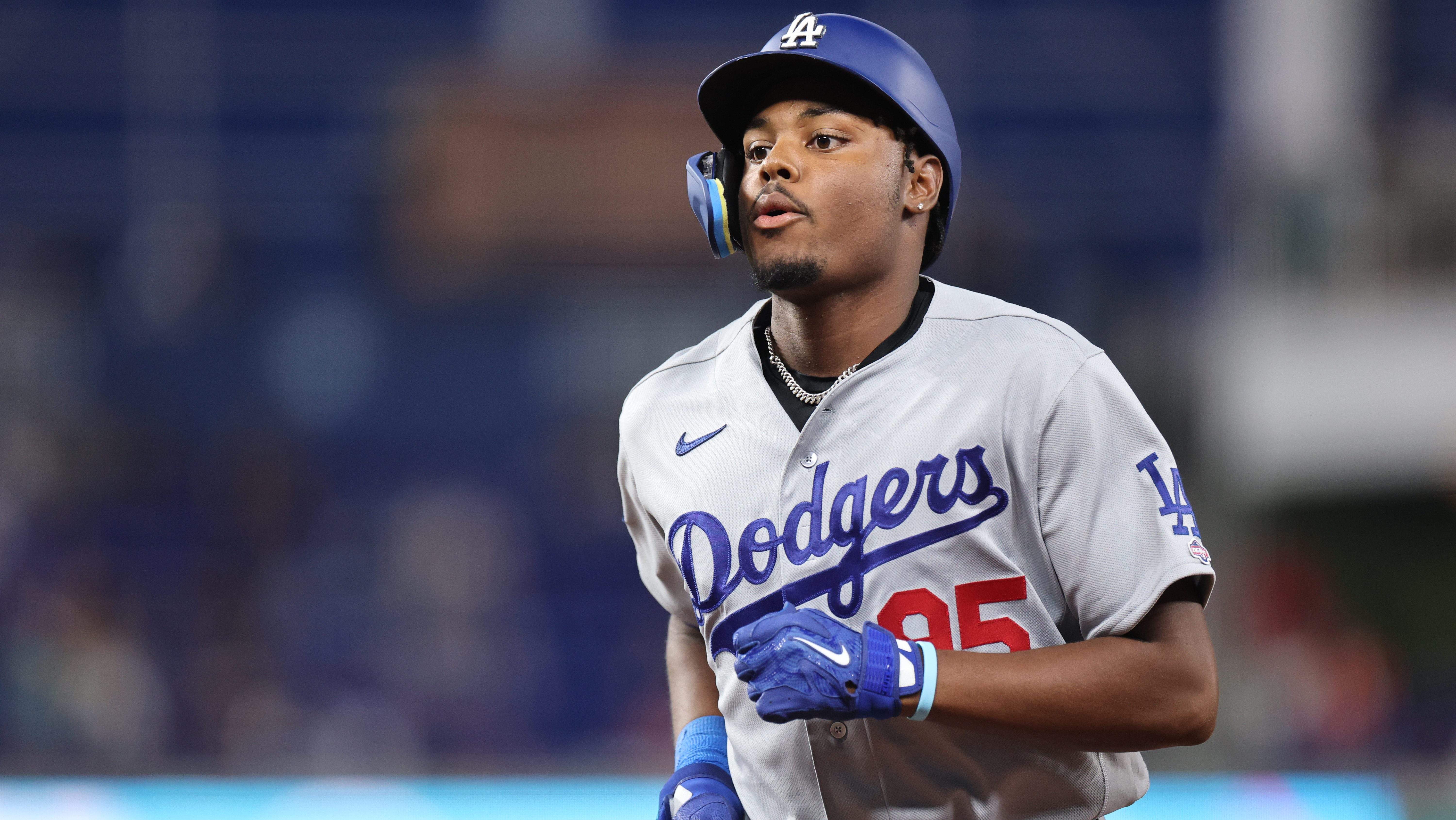 Los Angeles Dodgers v Miami Marlins
