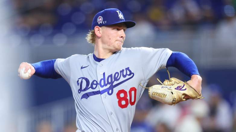 Los Angeles Dodgers v Miami Marlins