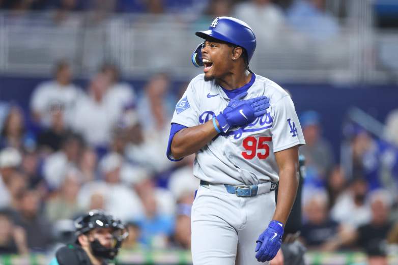Los Angeles Dodgers v Miami Marlins