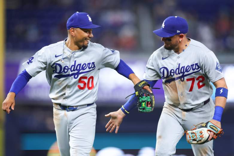 Los Angeles Dodgers v Miami Marlins
