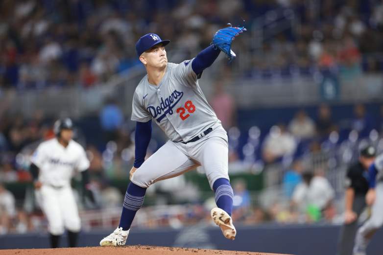 Los Angeles Dodgers v Miami Marlins