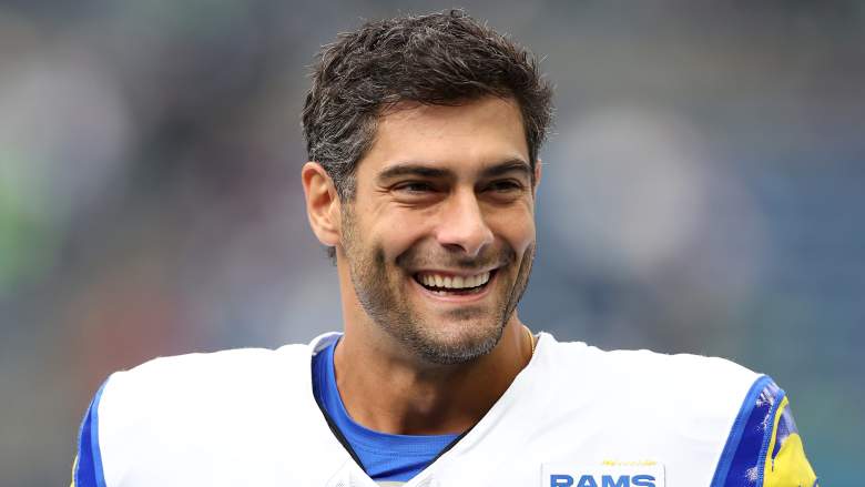 Potential Giants quarterback target Jimmy Garoppolo