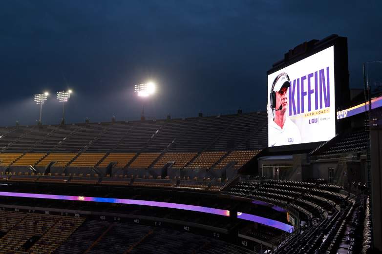 LSU Football Hosts Press Conference Introducing New Head Coach Lane Kiffin