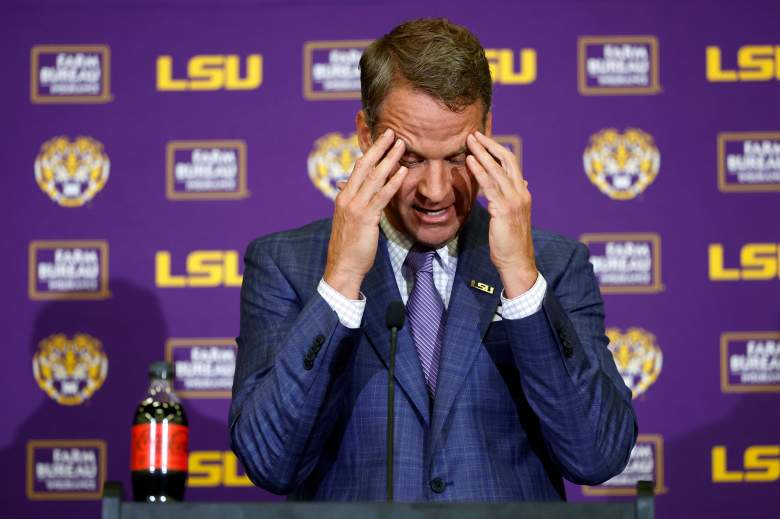 LSU Football Hosts Press Conference Introducing New Head Coach Lane Kiffin