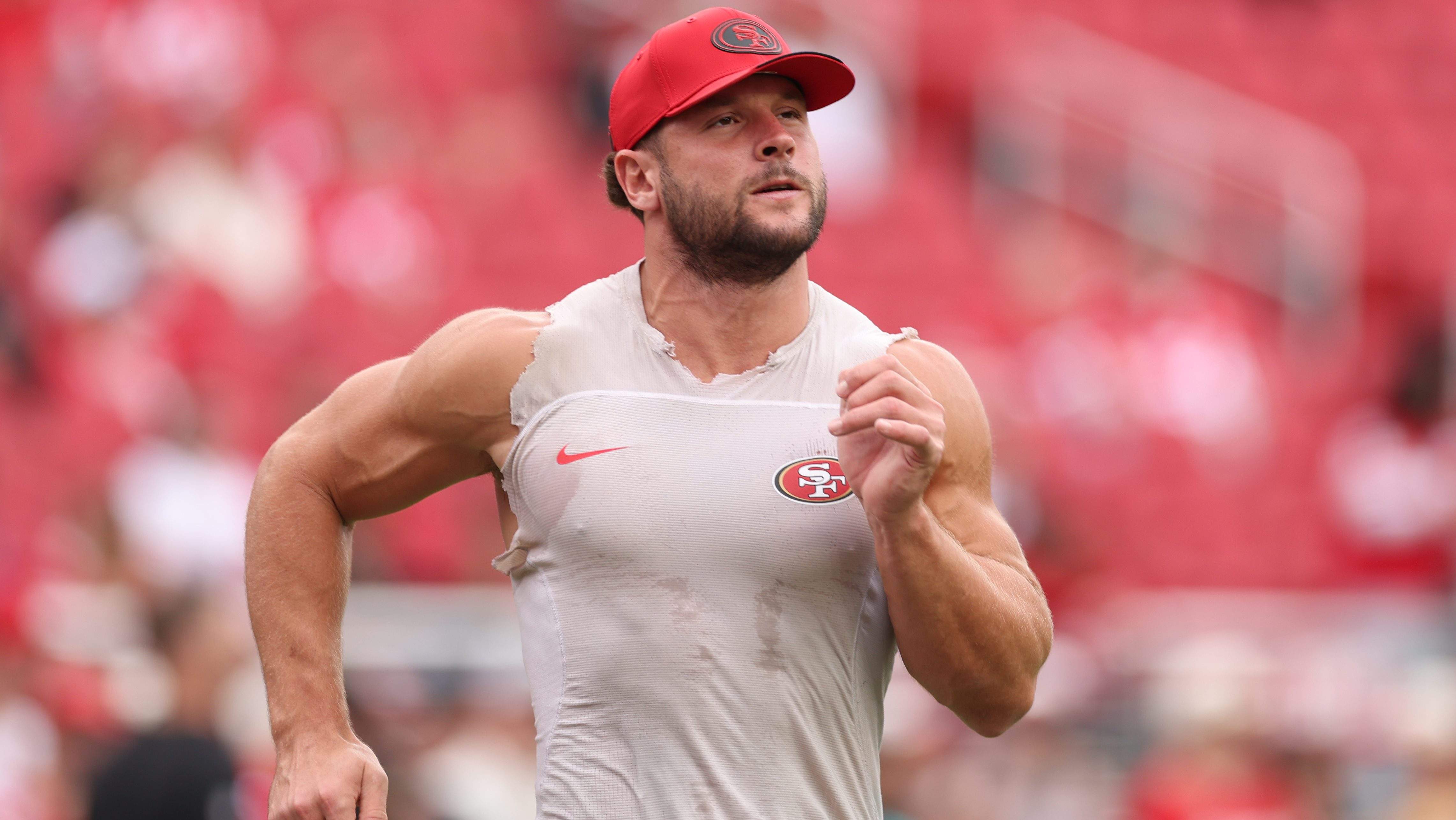 San Francisco 49ers defensive end Nick Bosa