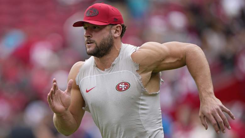 San Francisco 49ers defensive end Nick Bosa