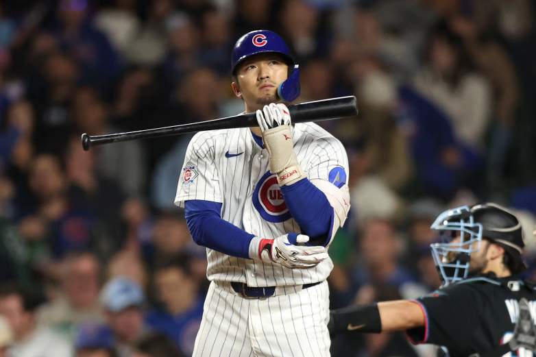 Miami Marlins v Chicago Cubs