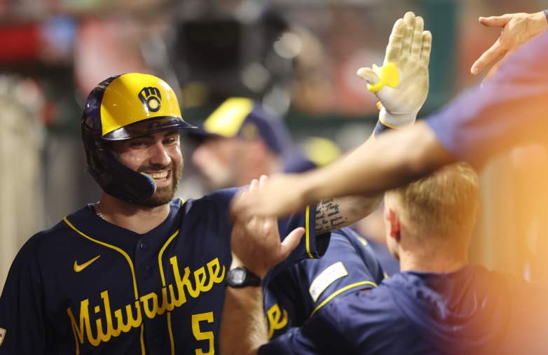Milwaukee Brewers v Los Angeles Angels