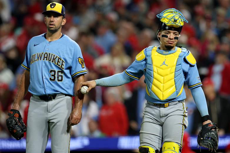 Milwaukee Brewers v Philadelphia Phillies