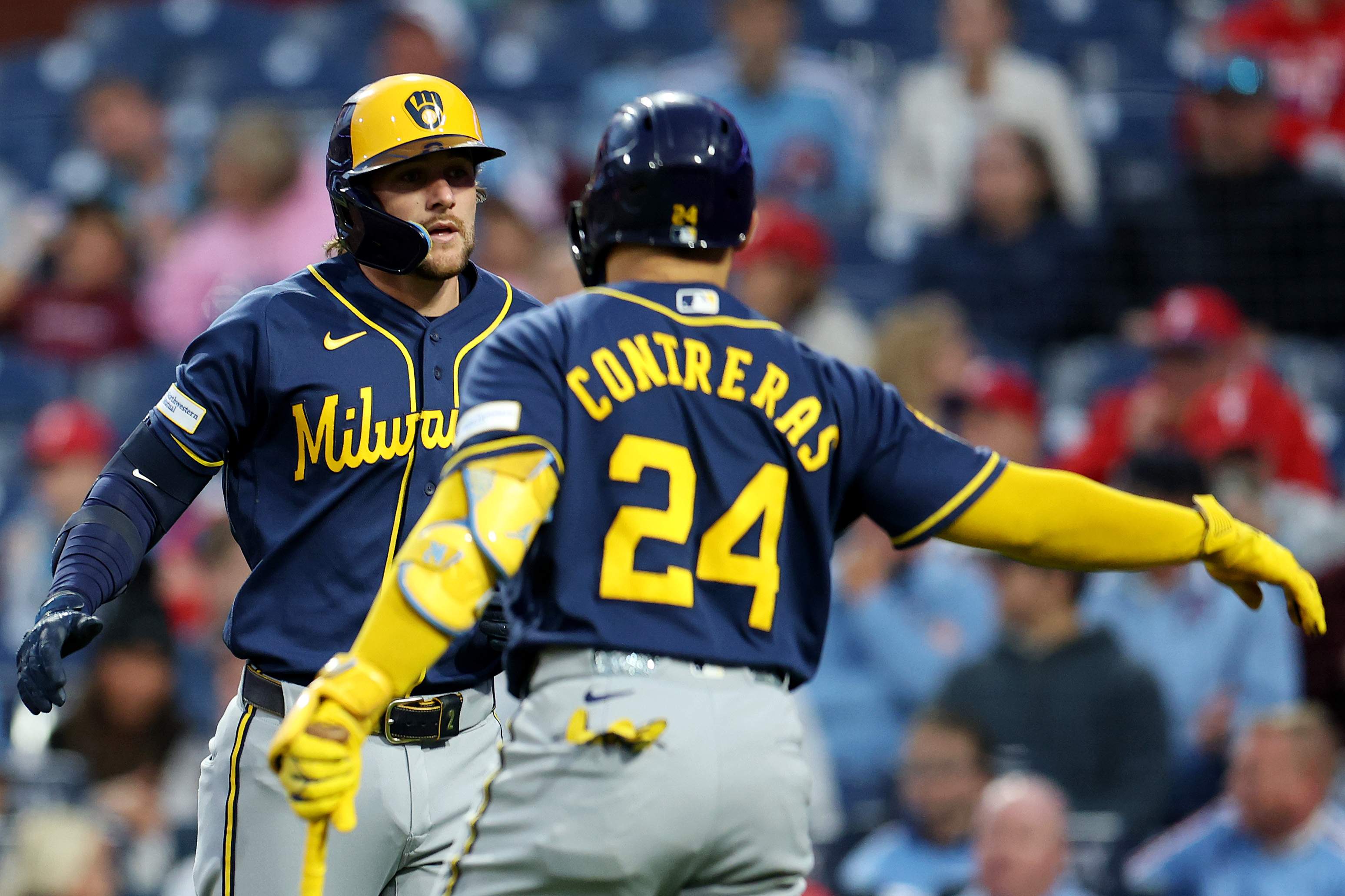 Milwaukee Brewers v Philadelphia Phillies