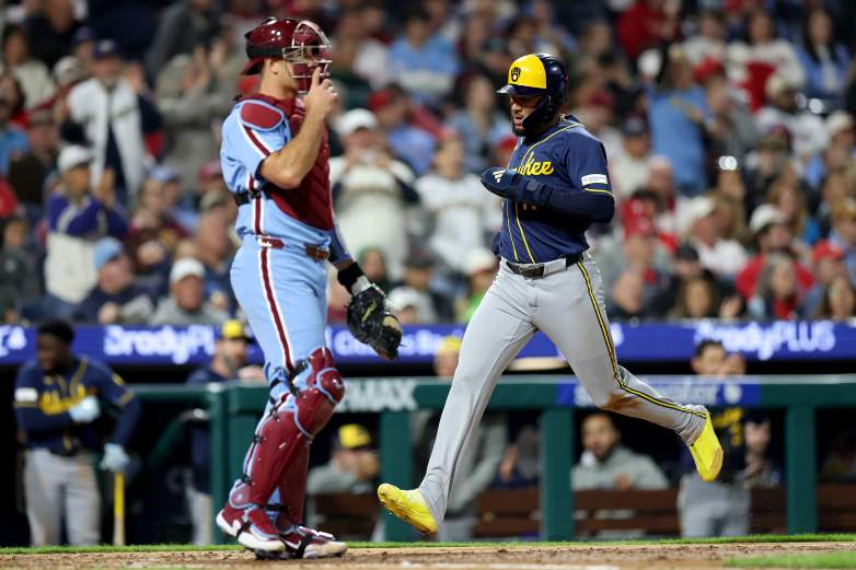 Milwaukee Brewers v Philadelphia Phillies