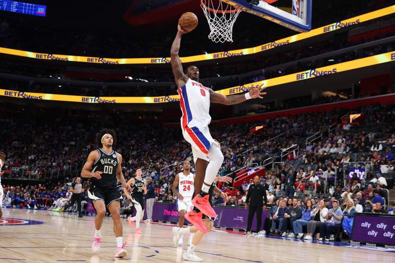 Milwaukee Bucks v Detroit Pistons