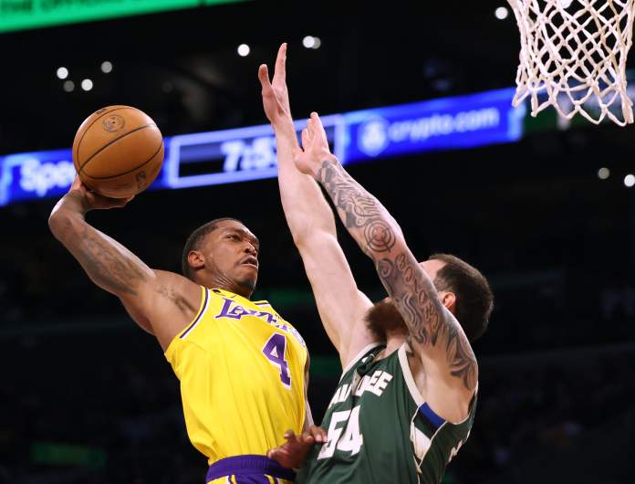 Milwaukee Bucks v Los Angeles Lakers