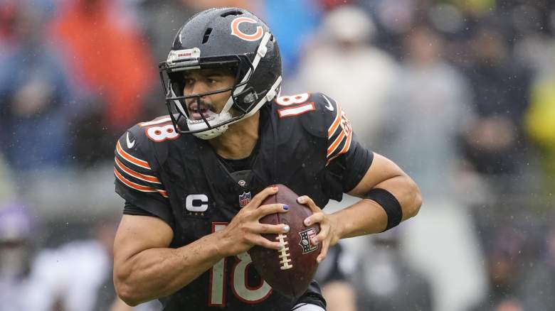 Chicago Bears quarterback Caleb Williams