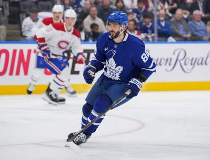 Maple Leafs’ Star Opens Up After Wild First Day in Toronto