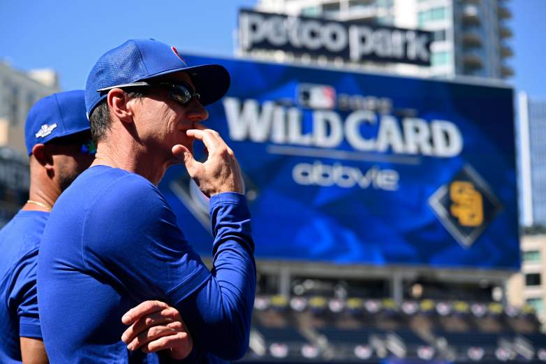 National League Wild Card Series: Chicago Cubs Workout