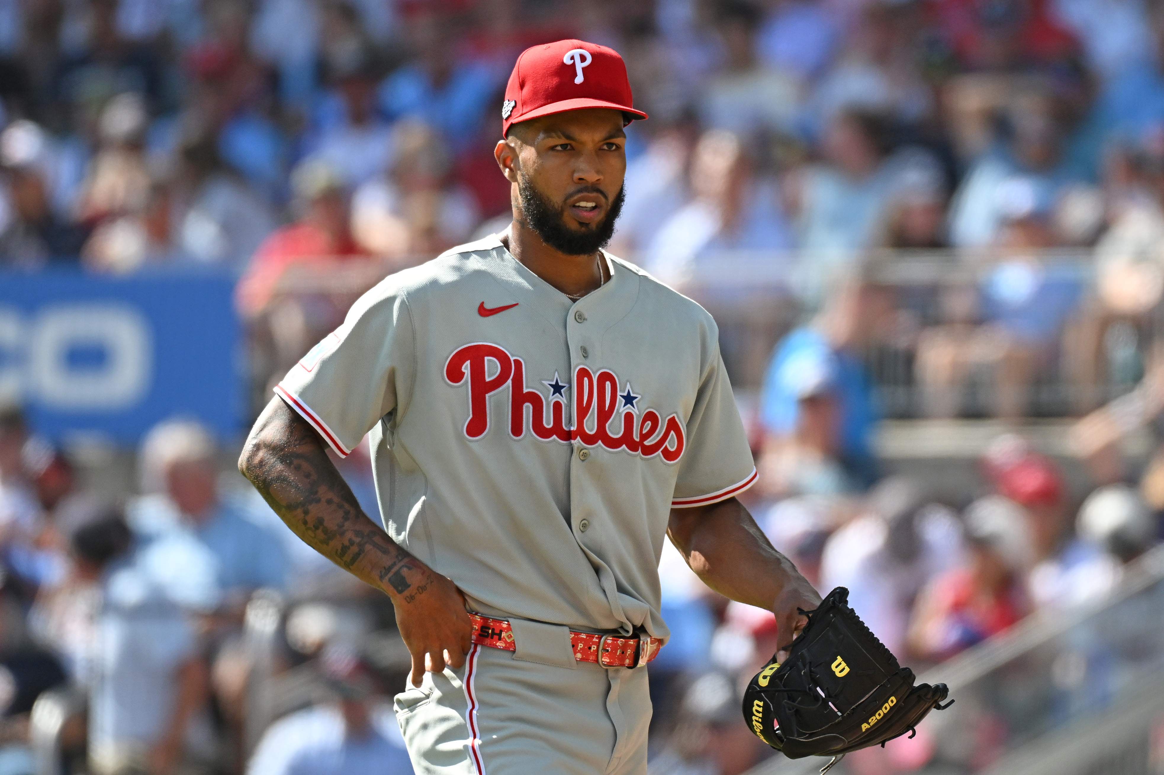 National League Wild Card Series: Philadelphia Phillies v Atlanta Braves - Game Two