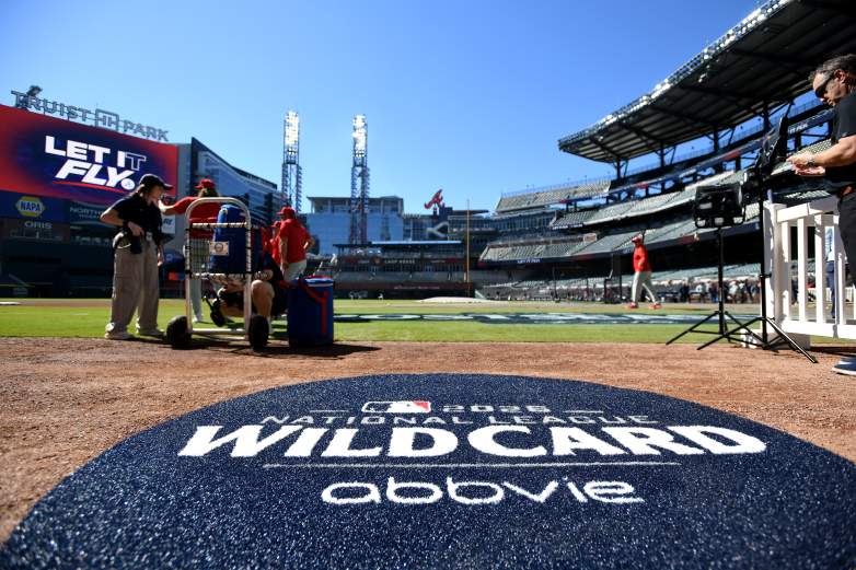 National League Wild Card Series: Philadelphia Phillies v Atlanta Braves - Game One