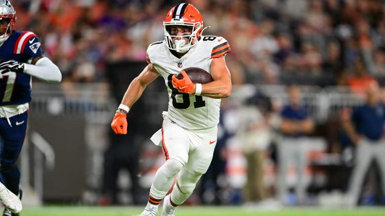 Former Cleveland Browns wide receiver Luke Floriea