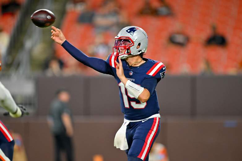New England Patriots v Cleveland Browns