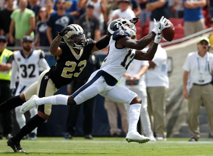New Orleans Saints v Los Angeles Rams