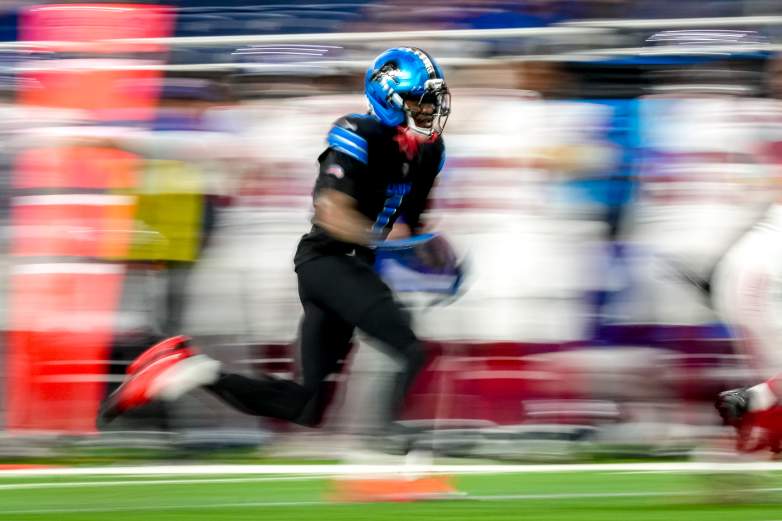 New Pittsburgh Steelers trade proposal sends cornerback Joey Porter Jr. and wide receiver DK Metcalf to the Detroit Lions for wide receiver Jameson Williams and a first-round draft pick.