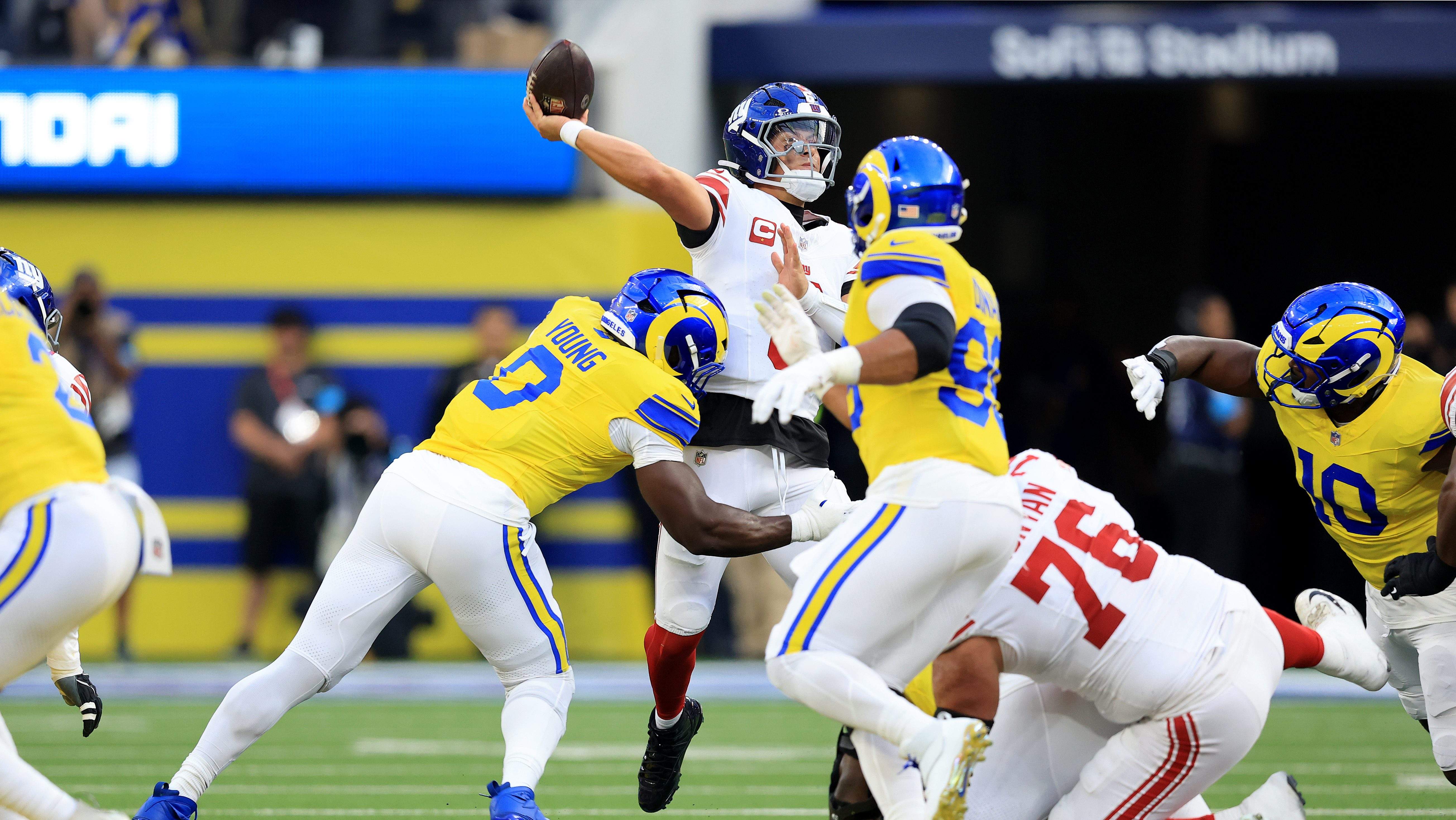 Giants QB Jaxson Dart