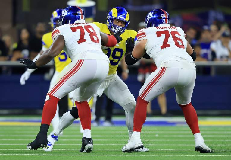 New York Giants v Los Angeles Rams
