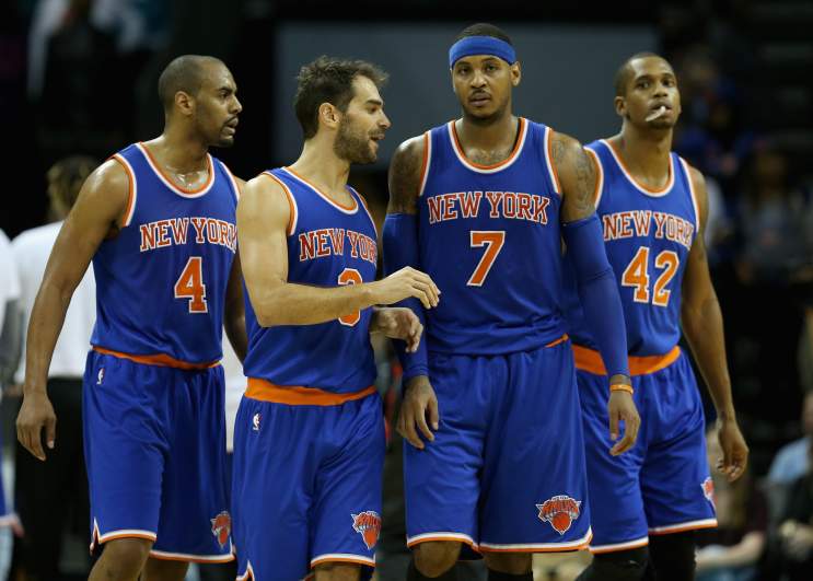 New York Knicks v Charlotte Hornets