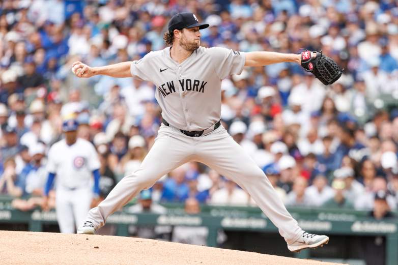 New York Yankees pitcher Gerrit Cole discusses purchase of the Los Angeles Angels.