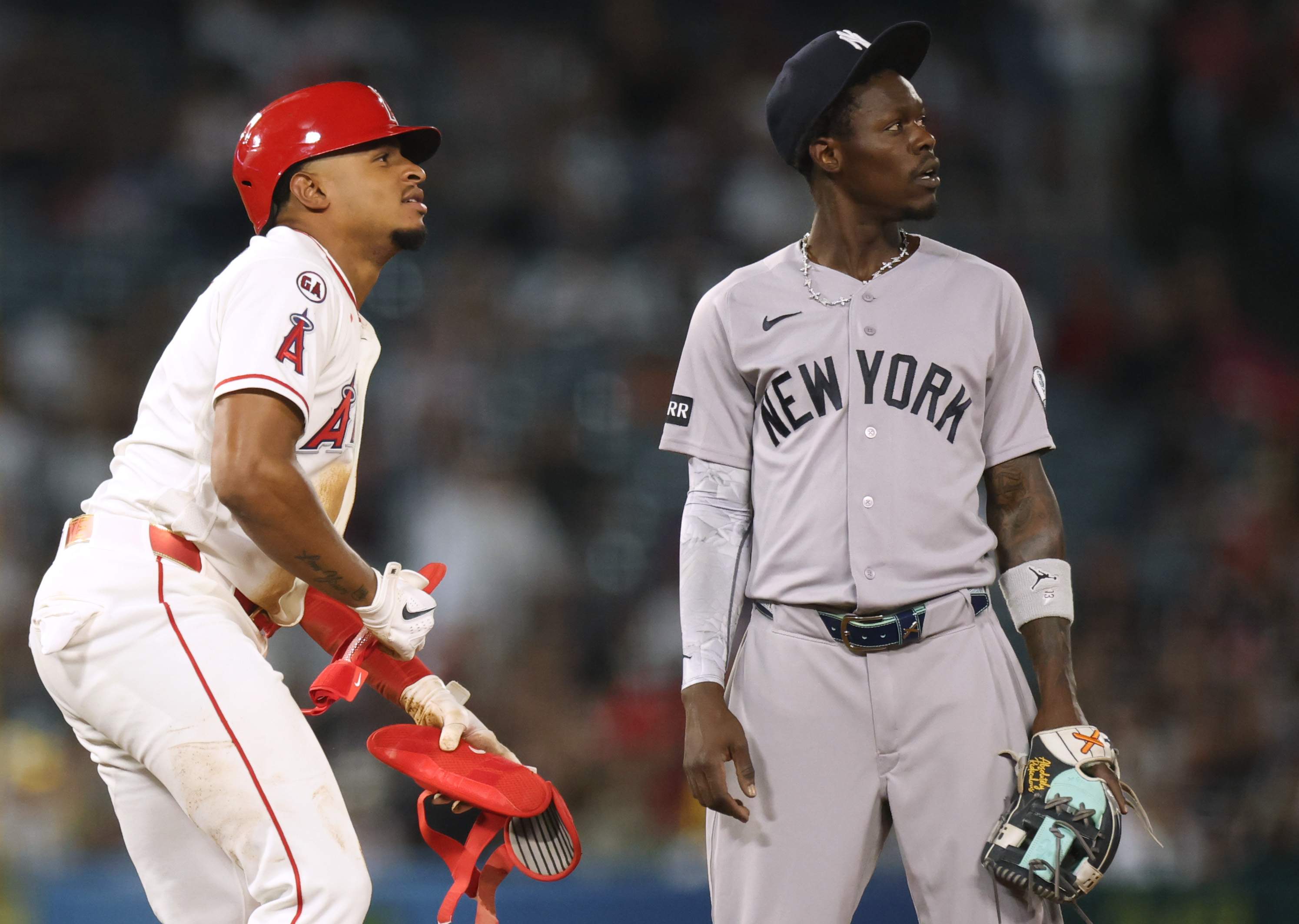 New York Yankees v Los Angeles Angels