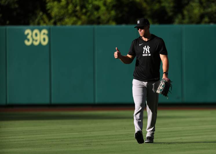 New York Yankees v Los Angeles Angels