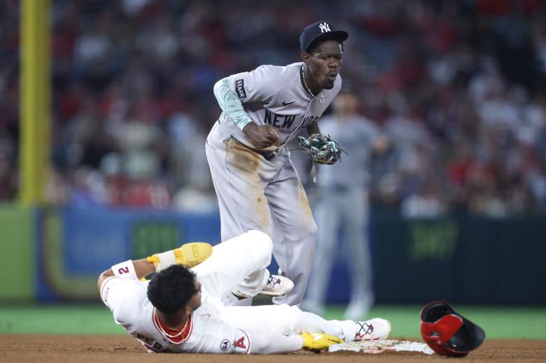 New York Yankees v Los Angeles Angels