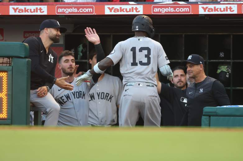 New York Yankees v Los Angeles Angels
