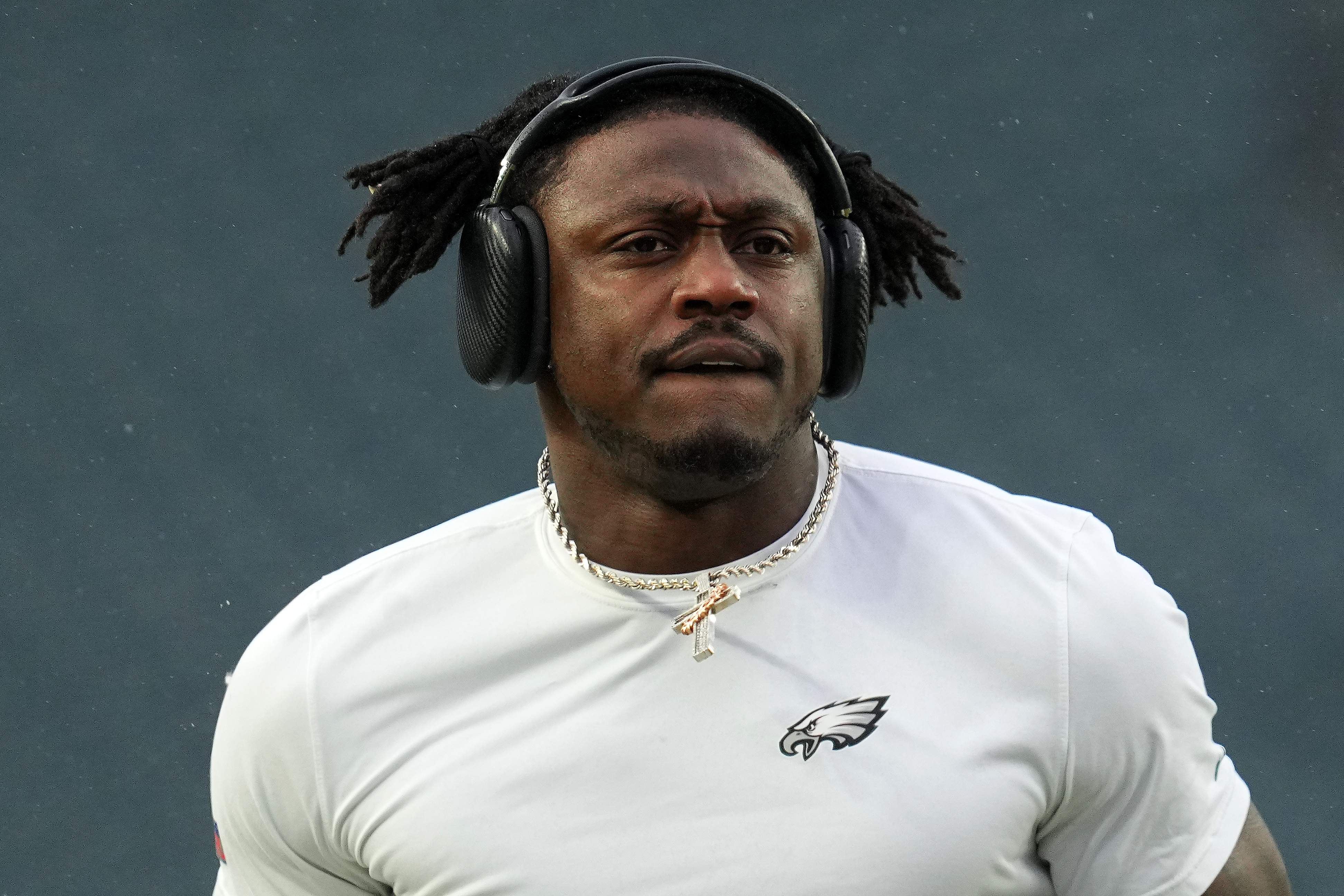 Eagles Accused Of Throwing Shade At Patriots Star AJ Brown