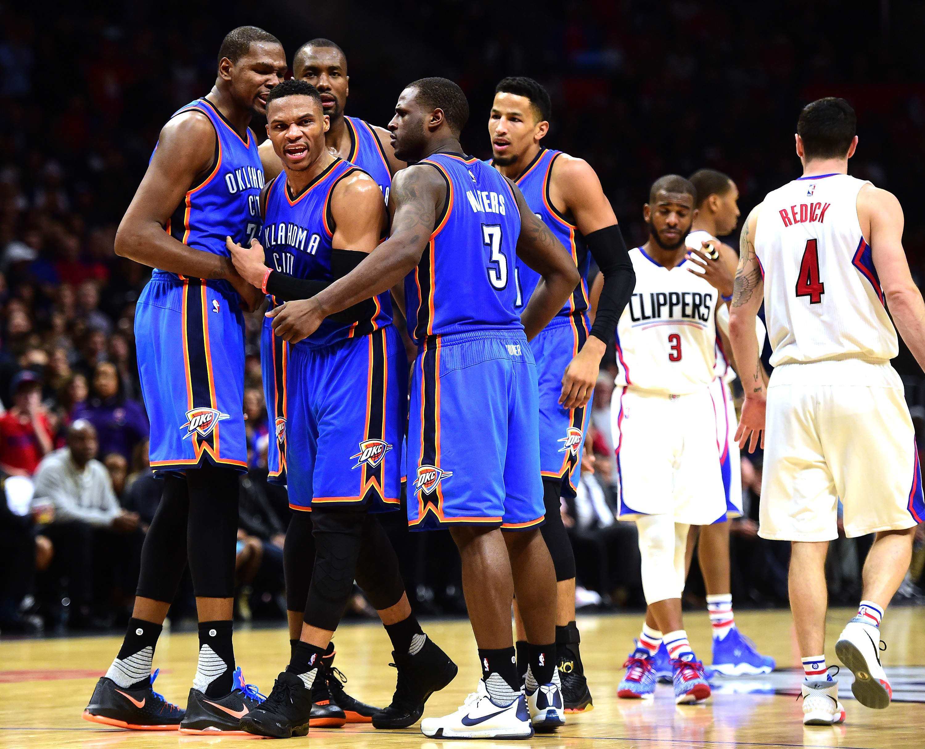 Oklahoma City Thunder v Los Angeles Clippers