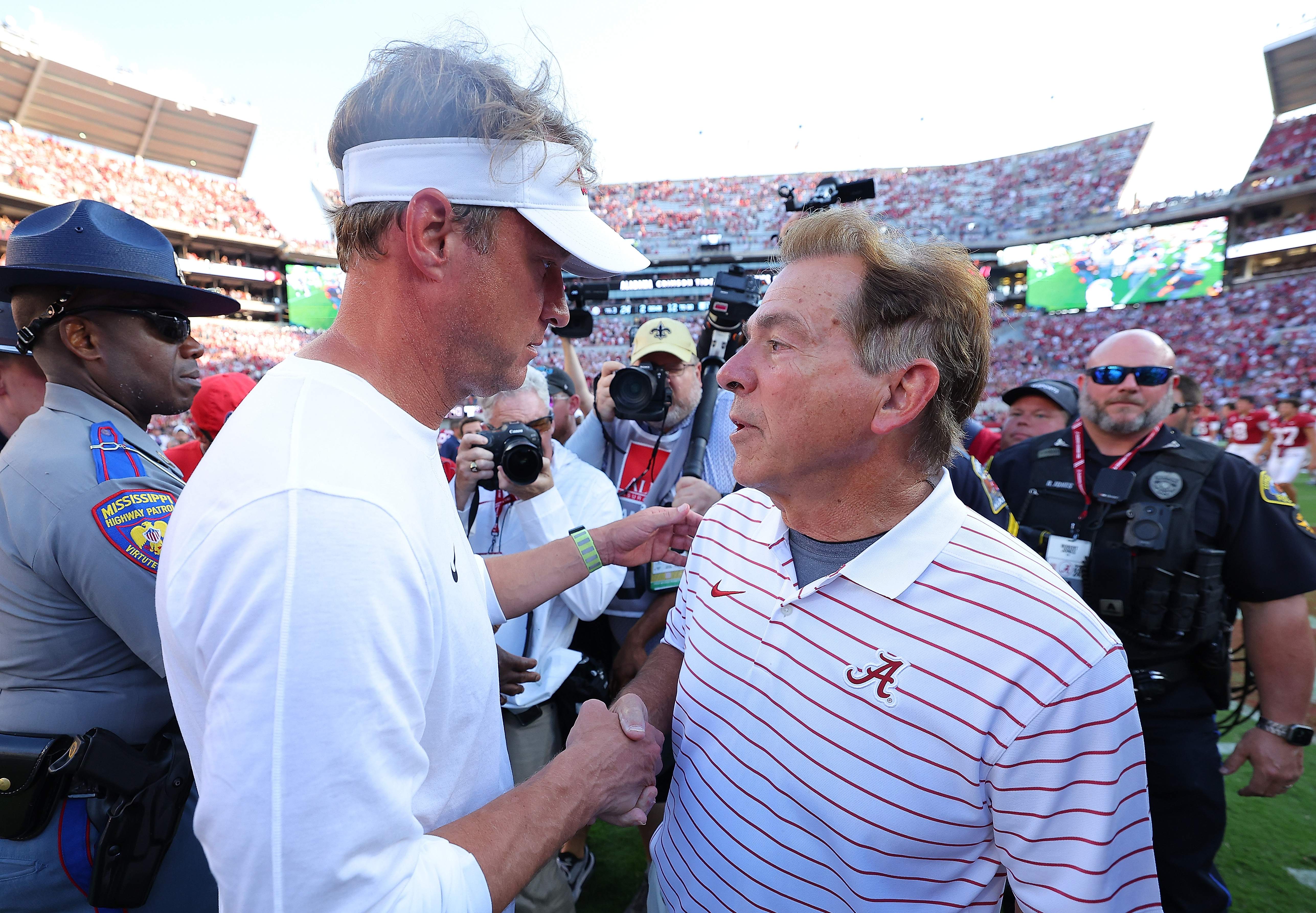 Nick Saban's Private Lane Kiffin Warning on ‘Sorority Girls' Leaked Before Clemson-LSU
