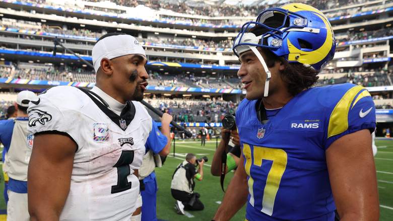 Jalen Hurts and Puka Nacua