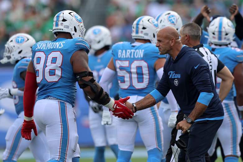Philadelphia Eagles v Tennessee Titans