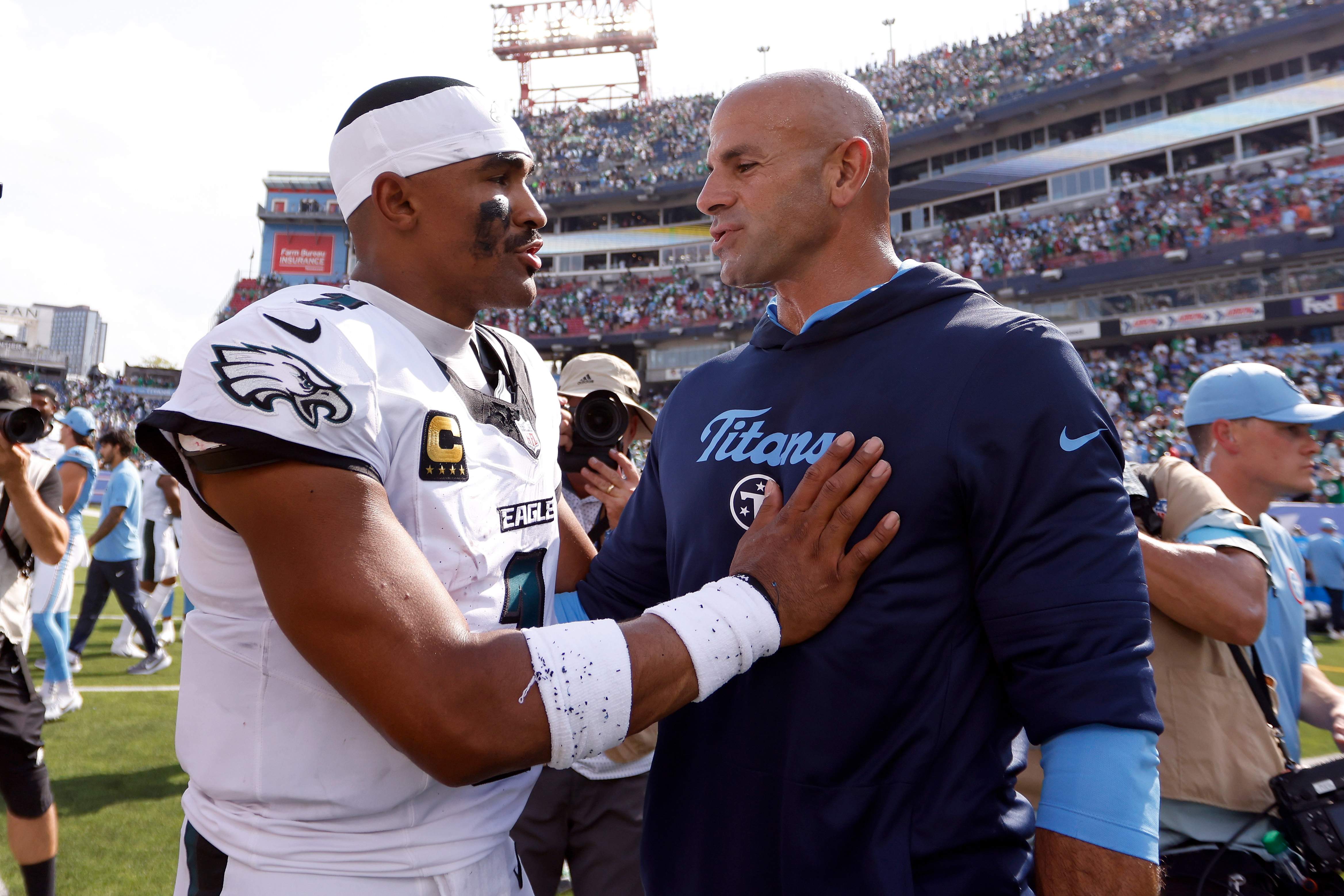 Philadelphia Eagles v Tennessee Titans